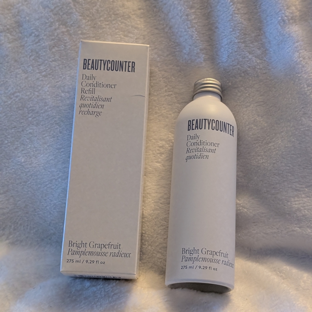 Beautycounter Bright Grapefruit Daily Conditioner Refill - White Bottle